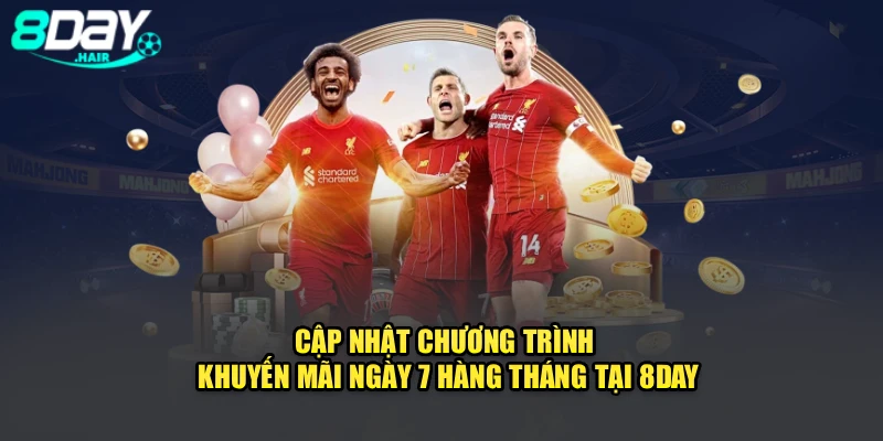 Cập Nhật Chương Trình Khuyến Mãi Ngày 7 Hàng Tháng Tại 8Day