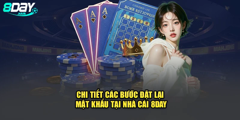 Chi tiết các bước đặt lại mật khẩu tại nhà cái 8Day