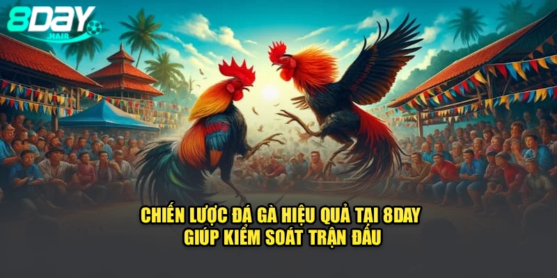 Chiến Lược Đá Gà Hiệu Quả Tại 8Day Giúp Kiểm Soát Trận Đấu