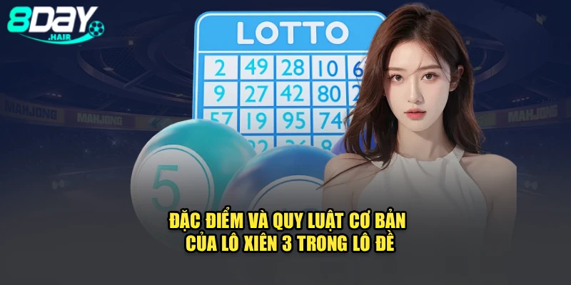 Đặc điểm và quy luật cơ bản của lô xiên 3 trong lô đề