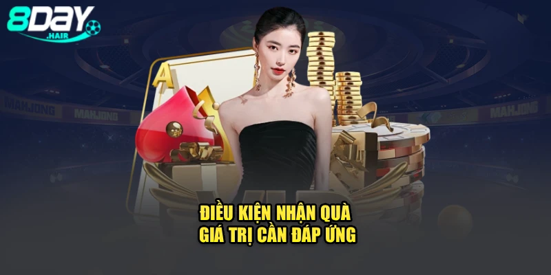 Điều kiện nhận quà giá trị cần đáp ứng