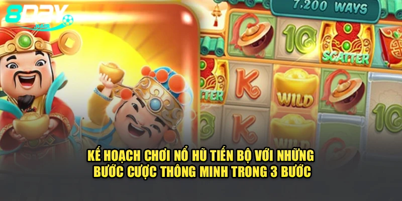 Kế hoạch chơi nổ hũ tiến bộ với những bước cược thông minh trong 3 bước