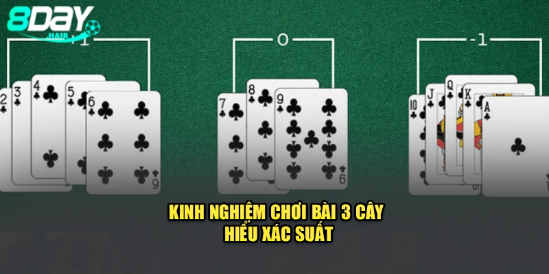 Kinh nghiệm chơi bài 3 cây hiểu xác suất