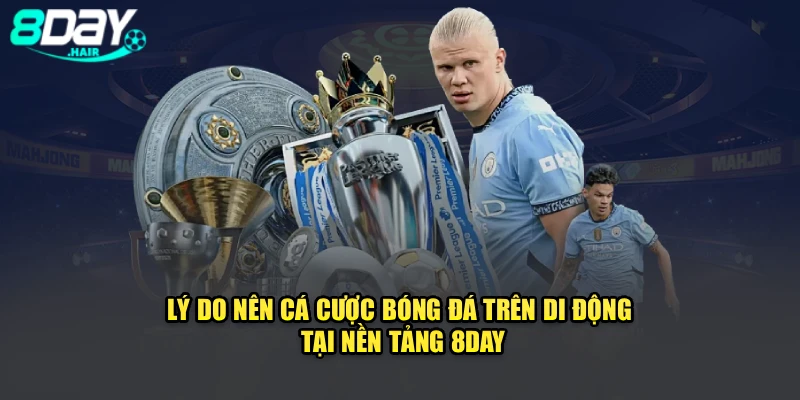 Lý do nên cá cược bóng đá trên di động tại nền tảng 8Day