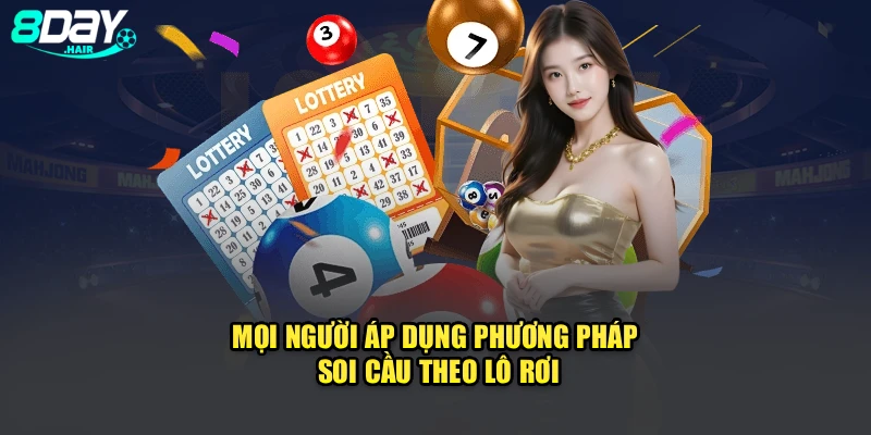 Mọi người áp dụng phương pháp dự đoán, phân tích theo lô rơi