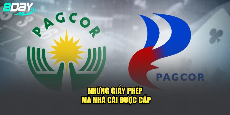 Những giấy phép mà nhà cái được cấp